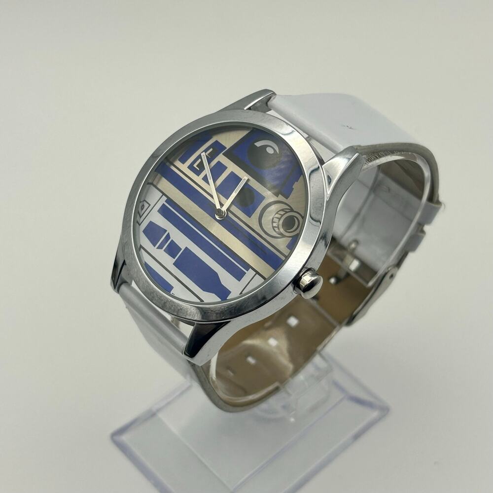 Star Wars (model STAR296) Blue & White Droid-themed Dial Analog Watch